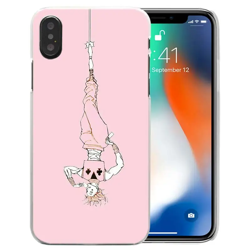 Чехол Hisoka Hunter Аниме для iPhone XS Max XR X или 10 6 6S 7 7S 8 Plus 5S SE 5 4S 4 5C Жесткий прозрачный пластиковый PC Coque Cover 11 Pro - Цвет: 04