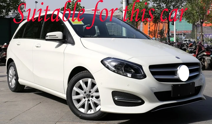 Car Window Visors Deflectors Tinted For Mercedes-Benz B-Class B220 B250 B180 B200 2013-2015