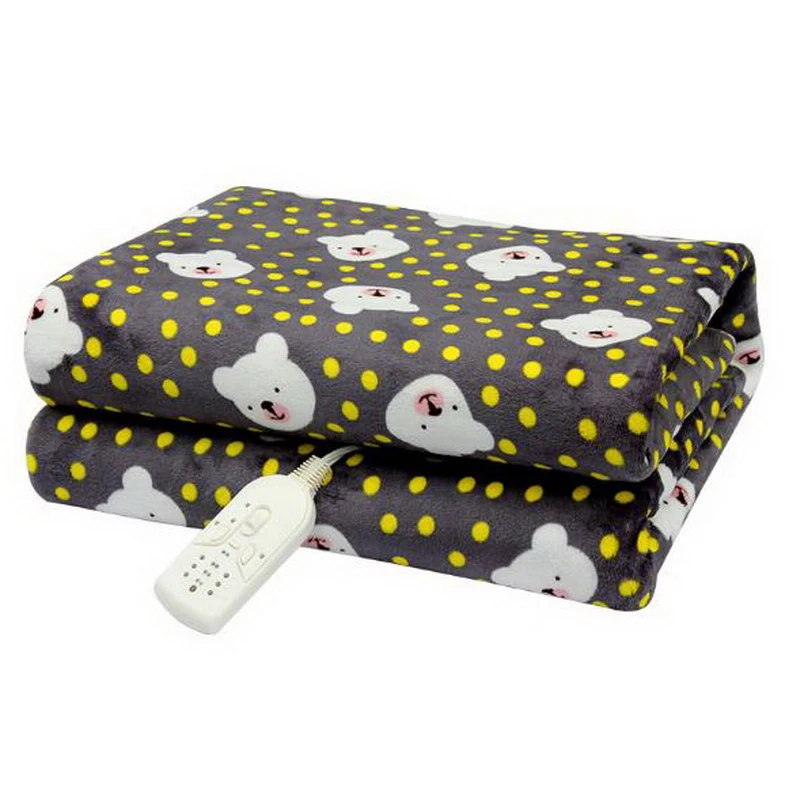 

110633/Comfortable cashmere double control electric blanket / three electric mattress safe waterproof/Random Color