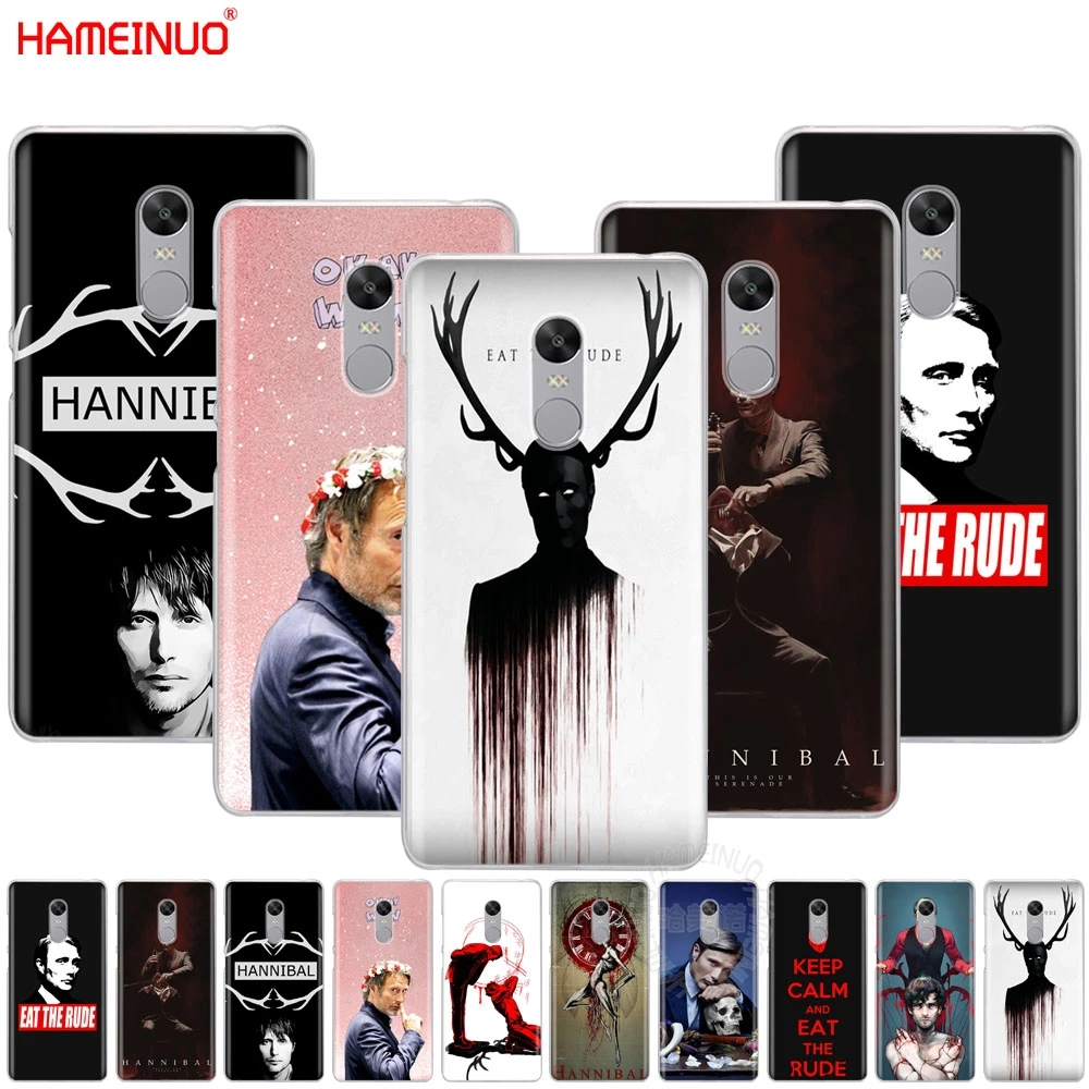 Чехол для телефона HAMEINUO Hannibal eat the rude Xiaomi redmi 5 4 1 1s 2 3 3s pro PLUS note 4X 4A 5A | Мобильные