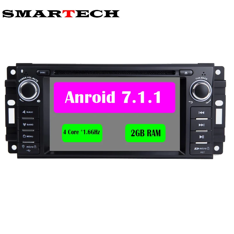 SMARTECH Android 7.1.1 Car DVD player For JEEP Concorde
