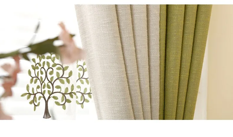 Elegant Color Block Thick Line Curtains for Living Room Bedroom Curtains Modern Window Curtains Kitchen Drapes Ready Made (13)