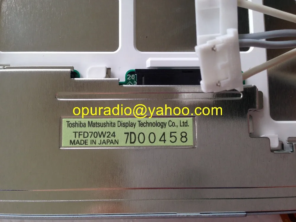 TFD70W24 LCD display with touch screen monitor for Ford Mondeo MK3 Navi DENSO (2)