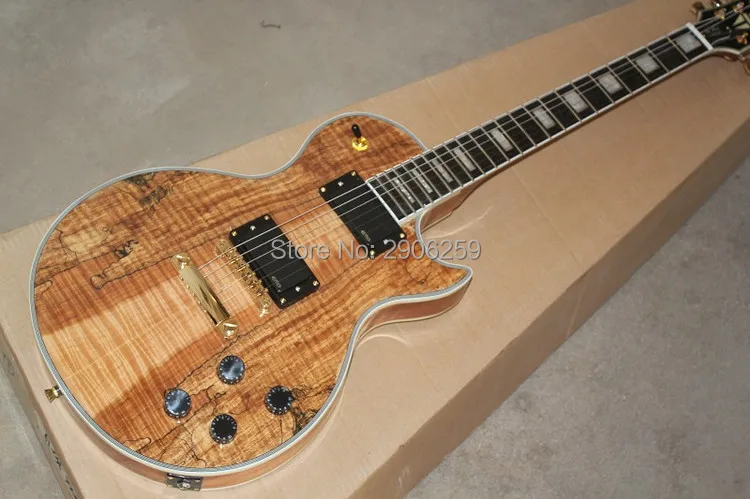 

Custom Exclusive Acacia mangium cover LP Custom electric guitar real guitar pics high quality free shipping LP guitar