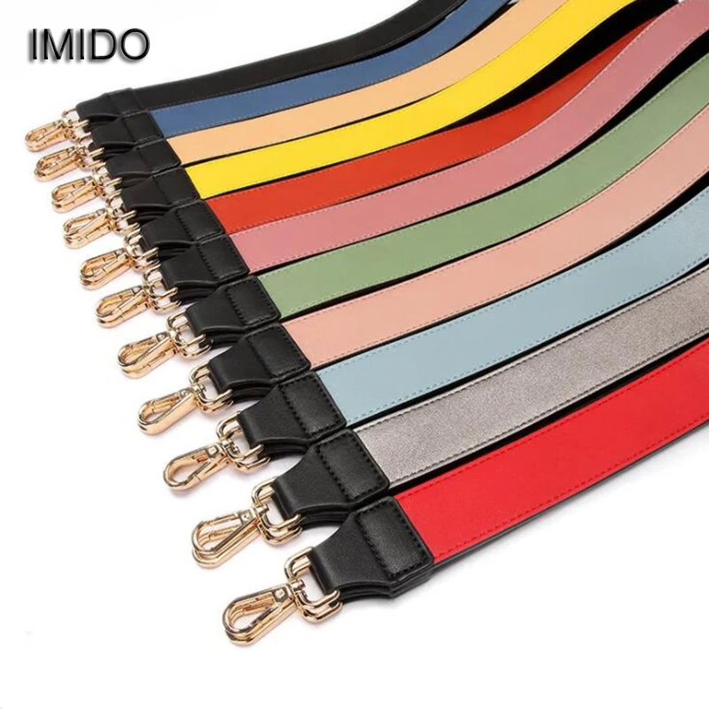 IMIDO Customized within 110cm Length leather Women replacement strap shoulder belt bag handbag accessories parts for bags STP092 IMIDO Customized within 110cm Length leather Women replacement strap shoulder belt bag handbag accessories parts for bags STP092