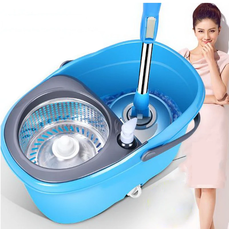 

150213/Rotating double drive mop/High quality stainless steel tray/Household Rotary mop/High quality stainless steel mops/