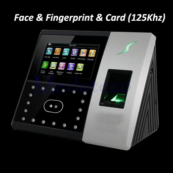 

Biometric Facial Fingerprint Employee Time Attendance Iface702 Face Recognition System Face Employee Time Clock with Rfid Reader