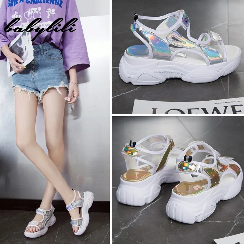 

Height Increasing 5 cm Platform Sandals for Women Casual Shoes Summer Ladies Beach Sandals Woman's Shoes Cute Sandals for Women