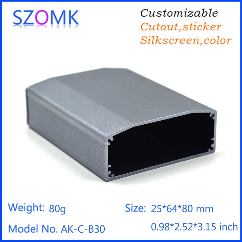 aluminum extrusion case szomk aluminum project box electronics enclosure for pcb aluminum amplifier housing box extruded junction box aluminum diy box pcb control enclosure electrical gps tracker outlet boxes  (8).jpg