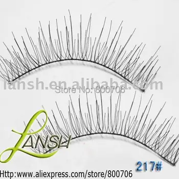 

HOT! Handmade Natual Fake Eyelashes False Eyelashes #217, 1000 Pairs, Free Shipping!!