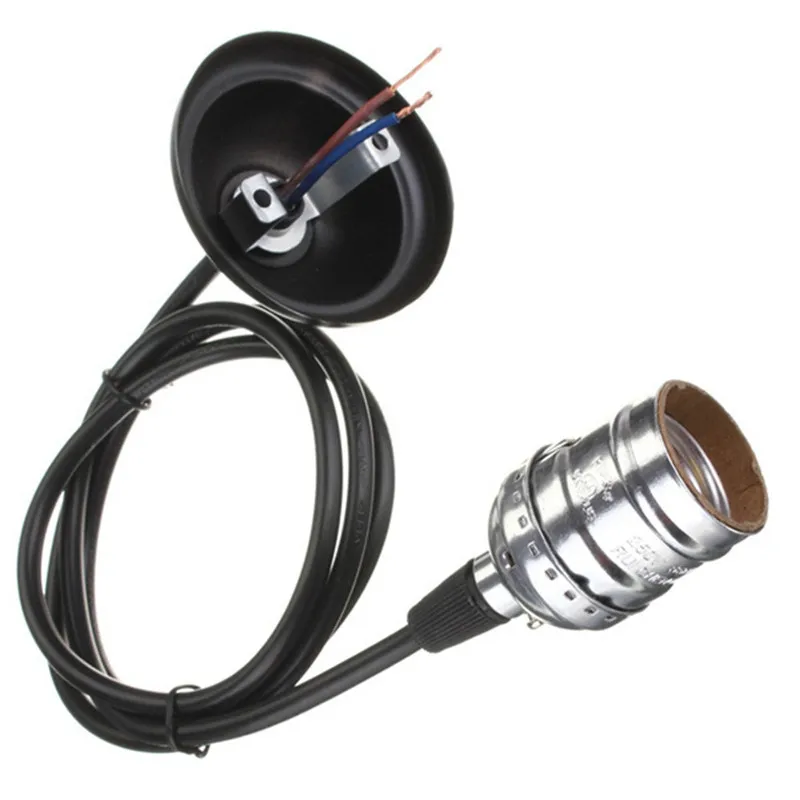 ARILUX AC110-220V E27 Винтаж Щепка электрическая лампочка эдисона гнездо держателя лампы подвесные лампы адаптер без переключателя