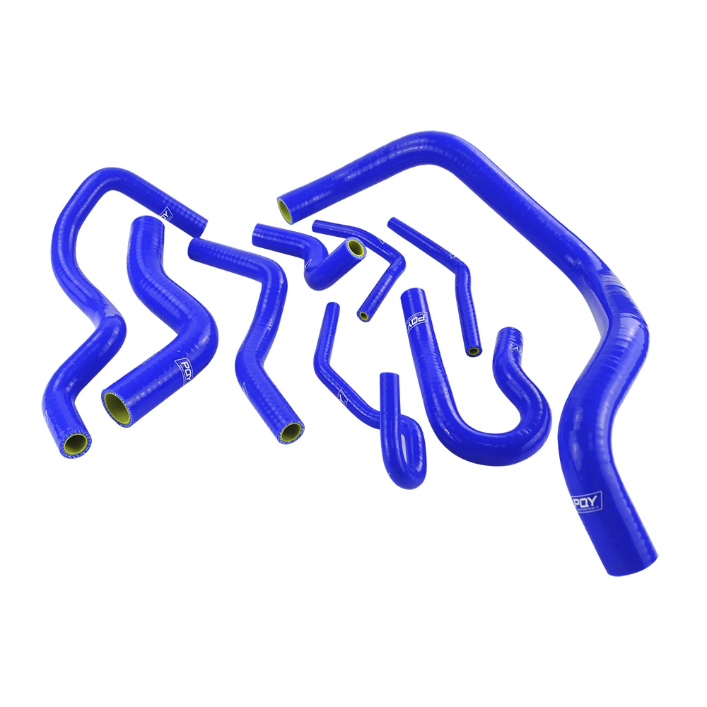 Silicone Hose 9 Pcs Silicone Radiator Coolant Hose Kit For Honda CIVIC SOHC D15 D16 EG EK 92-00