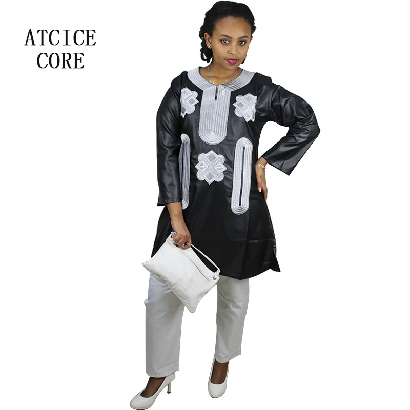 african couple outfits African Dress For Woman Soft Material Embroidery Inelastic Top With Pants african couple outfits