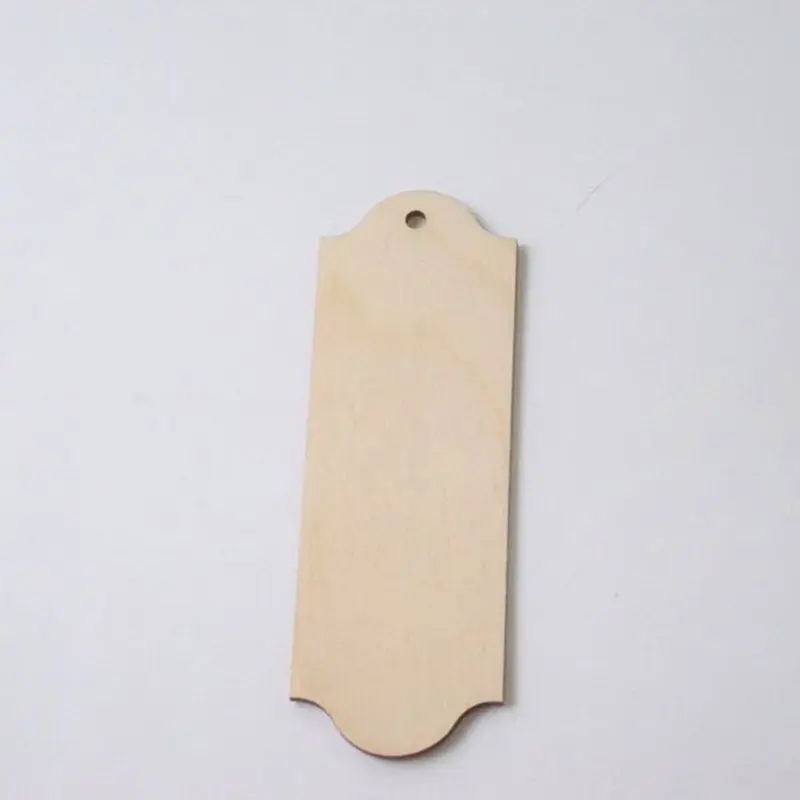 

50pcs Laser Cut Unfinished Wood Bookmark for Decoupage