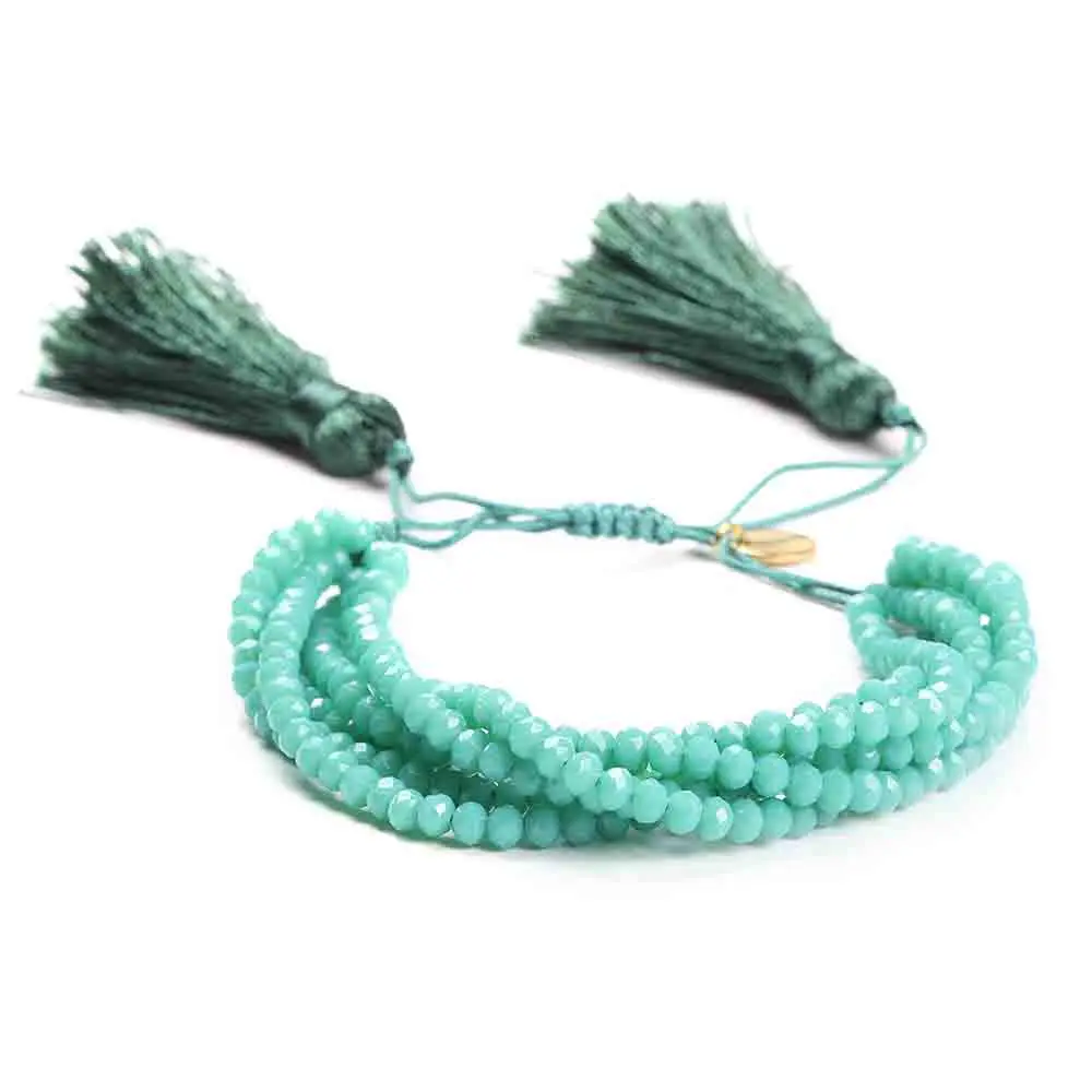 Shinus 10 шт./лот Miyuki браслет сглаз Pulsera веревка девушки цепи браслеты ручной работы Турецкий Дурной глаз браслет с подвесками