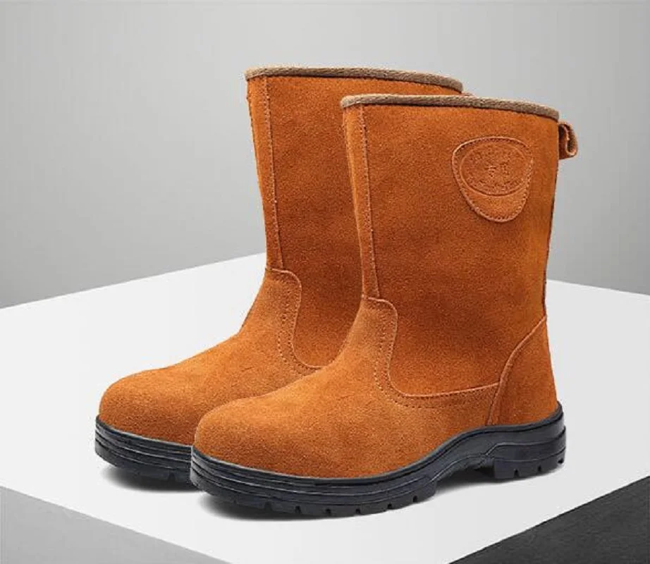 Outdoor Safety SneakerSteel Toe Cap Work Safety Shoes Men Outdoor Anti-slip Steel Puncture Proof Construction Safety Boots Shoes
