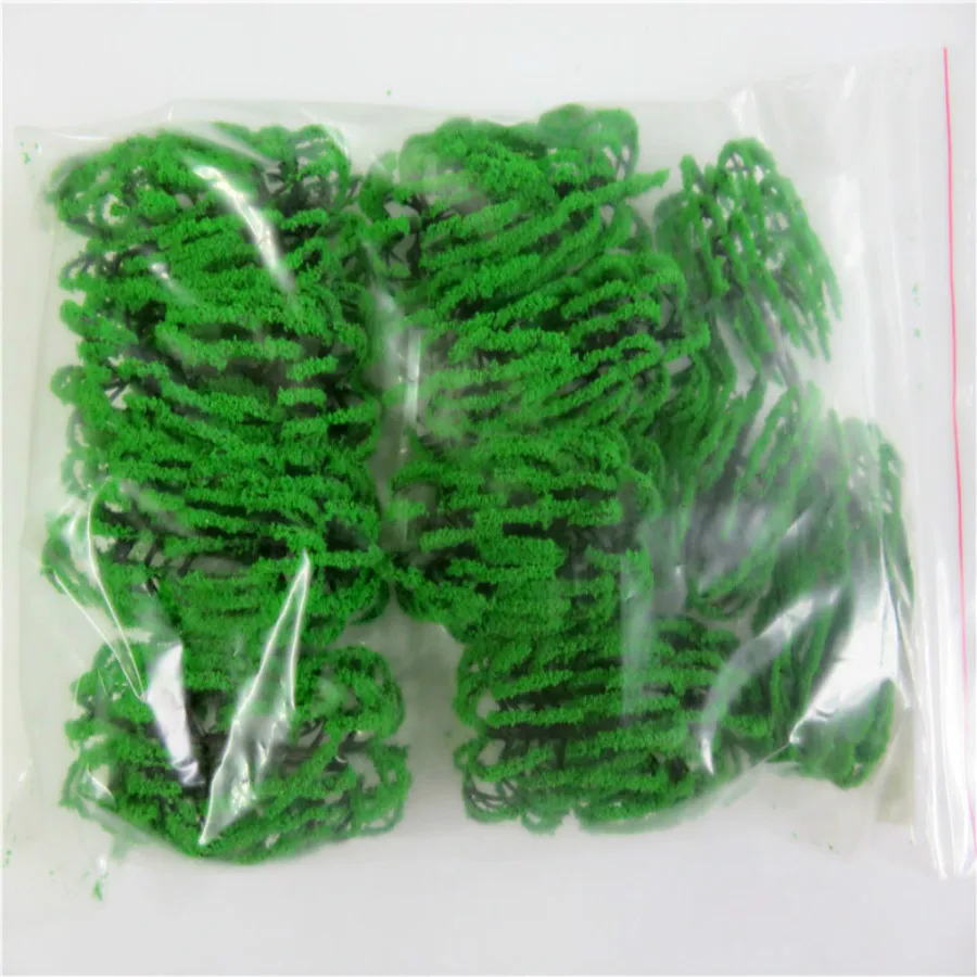 new architecture 3d scale artificial plastic model  green tree  layout50