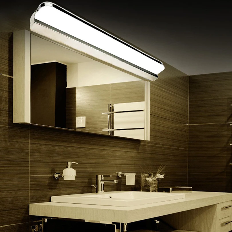Waterproof LED Mirror 3W 9W 12W Front Light wall lamps AC95-265V Wall Mounted Bathroom LivilingRoom Bedroo Makeup LED Wall Lamp