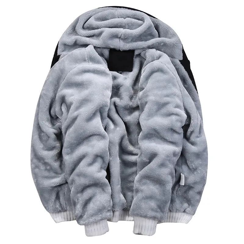 Tracksuit Moleton Camouflage Army Casual Hooded Warm Sweatshirt Male Winter Thick Inner Fleece 2PC Jacket+Pant Men suit