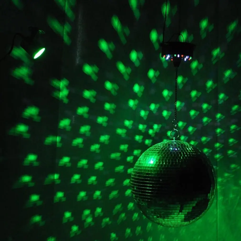 Большой Стеклянный зеркальный диско-шар DJ KTV бар вечерние светильник для сцены прочный светильник ing диско-шар светоотражающий светильник стеклянное зеркало с диско b