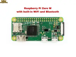 Новейший RPI0 Raspberry Pi Zero W беспроводной Pi 0 с wifi и Bluetooth 4,1 1 ГГц процессор 512 МБ ram, 1 ГГц ARM11 одноядерный процессор