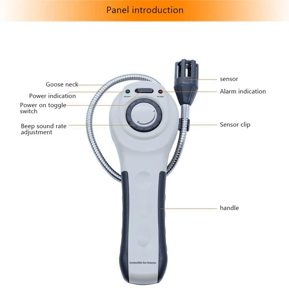 

GM8800A flammable gas detection instrument Natural flammable methane liquefied gas detection