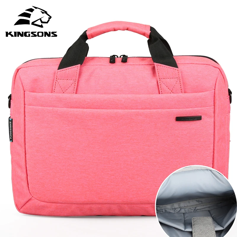 

Kingsons Brand Computer Laptop Bag Waterproof 12.1,13.3,14.1,15.6 inch Notebook for Men Women Briefcase Shoulder Messenger Bag