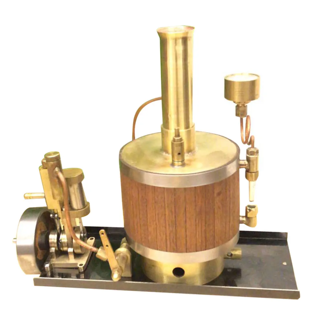 

Hot Mini Steam Engine Model With Boiler And Base Set Model Steam Power Technology Scientific Power Generation Experimental Toy