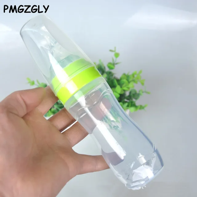 Silicone Baby Squeeze Feeder with Dispensing Spoon (120ml) 3