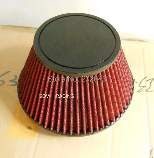 Adattatore Velocity Stack Per Aspirazione Aria – Alluminio Nero 4 Pollici