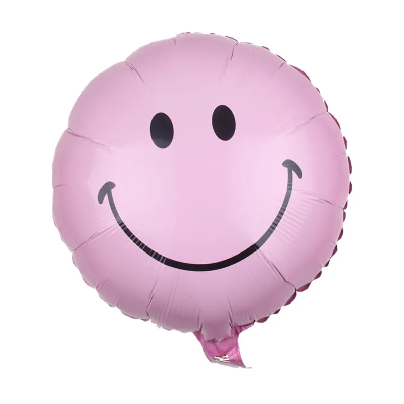 GOGO paity Новые детские игрушки, алюминиевые воздушные шары воздушный шар для вечеринки на день рождения Круглый смайлик - Цвет: Figure balloon