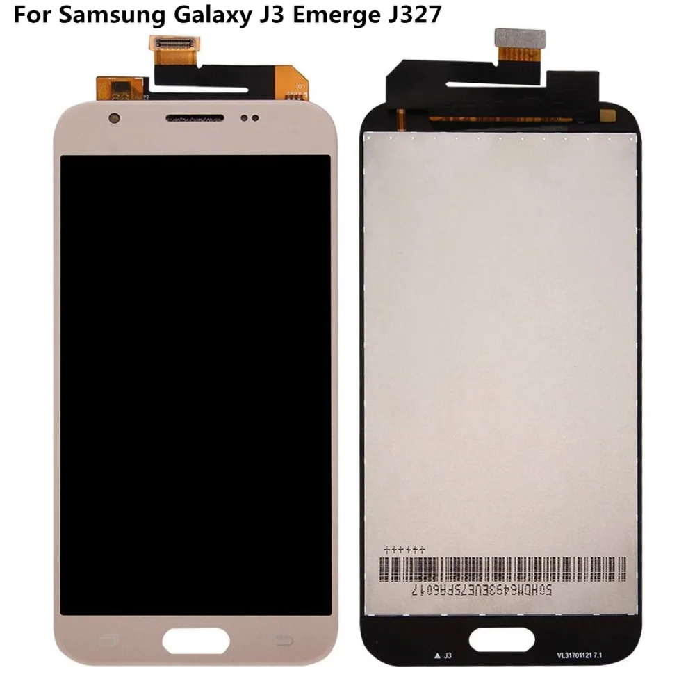 Для samsung Galaxy J3 emerge J327 J327P J327A ЖК-дисплей сенсорный экран дигитайзер сборка