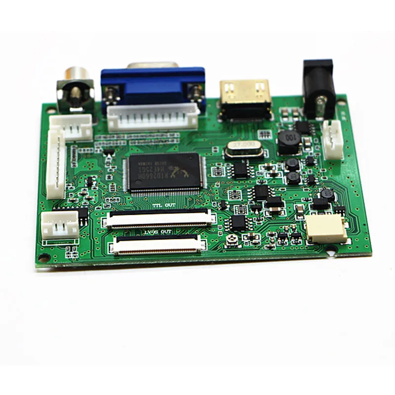 Комплект платы контроллера драйвера ЖК дисплея HDMI + VGA 2AV Audio 40pin 50pin для панели