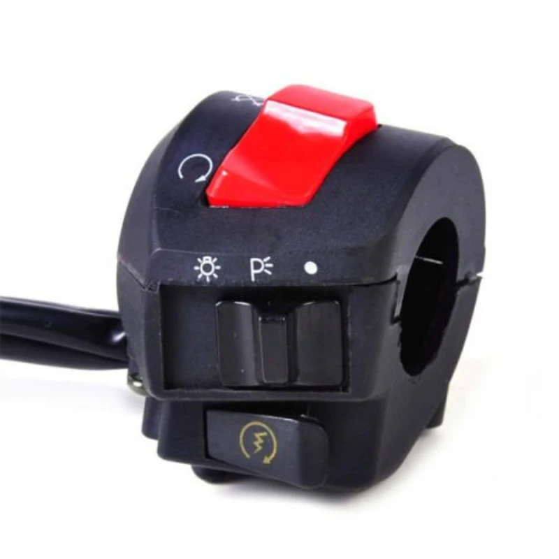 7/8'' 22MM Motorcycle Handlebar Horn Turn Signal Lamp Control Switch Wonderful