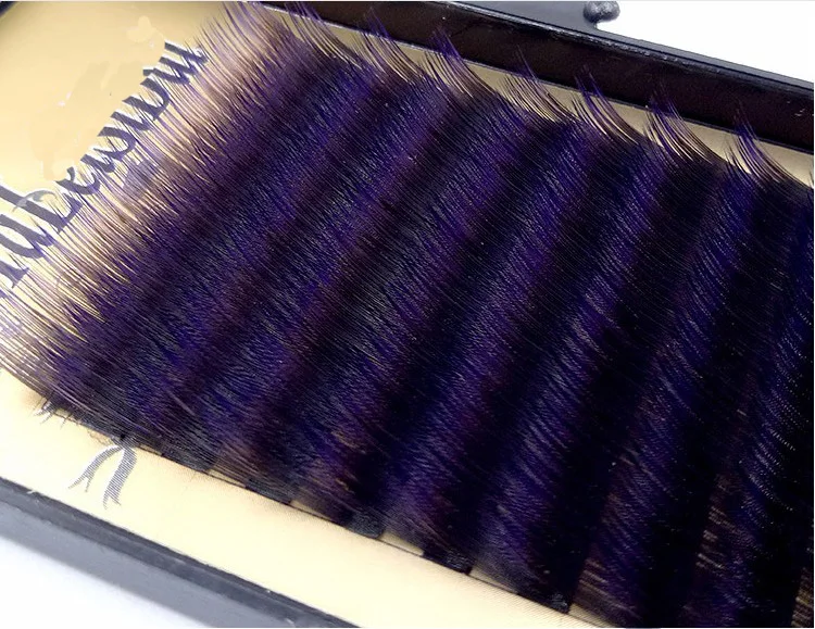 Buy HBZGTLAD C/D curl 0.1mm 8 14 false lashes Gradient