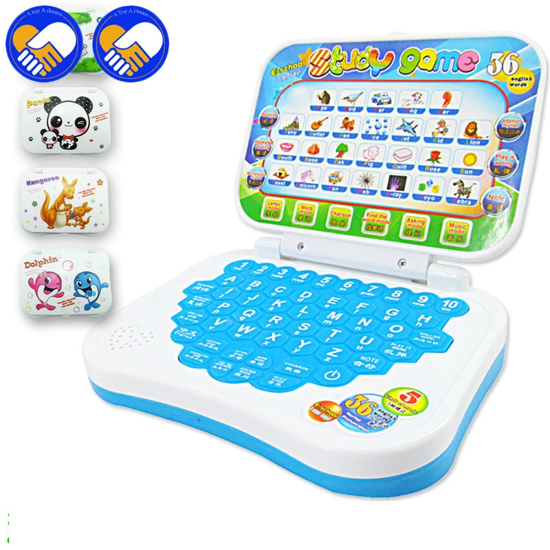 Mini Pc Anglais Machine D Apprentissage Ordinateur Portable Bebe Enfants Jeu Educatif Jouet Portable Electronique Etude Musique Jouets Cadeaux Aliexpress