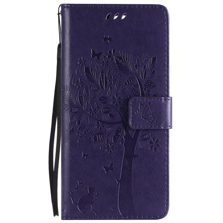 Purple Чехлы-бумажники из искусственной кожи для LG K4 K7 K8 K10, откидная крышка для LG X Power LG Q6 Q8 G7 ThinQ V20 V30, чехлы с подставкой - Цвет: Purple