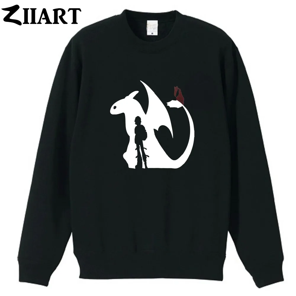 

Hiccup Toothless Tail Fin Night Fury how to train your dragon couple clothes girls woman cotton autumn winter fleece Sweatshirt