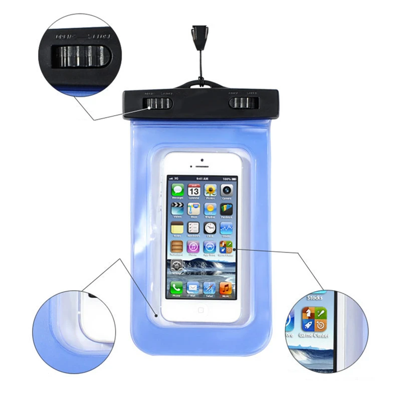 

Waterproof Bag Dust Proof Underwater Pack Cover Case Pouch For Huawei LG MOTO Sony Meizu For Samsung galaxy S8 Plus J5 J7 2017