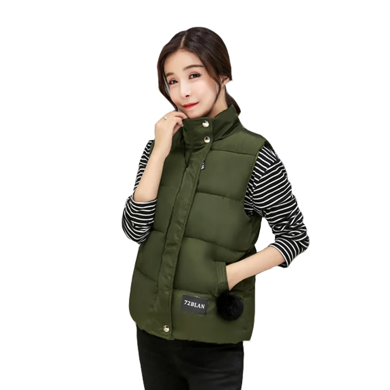 

Autumn Winter Vest Women Waistcoat 2017 Female Sleeveless Jacket Hooded Warm Long Vest colete feminino