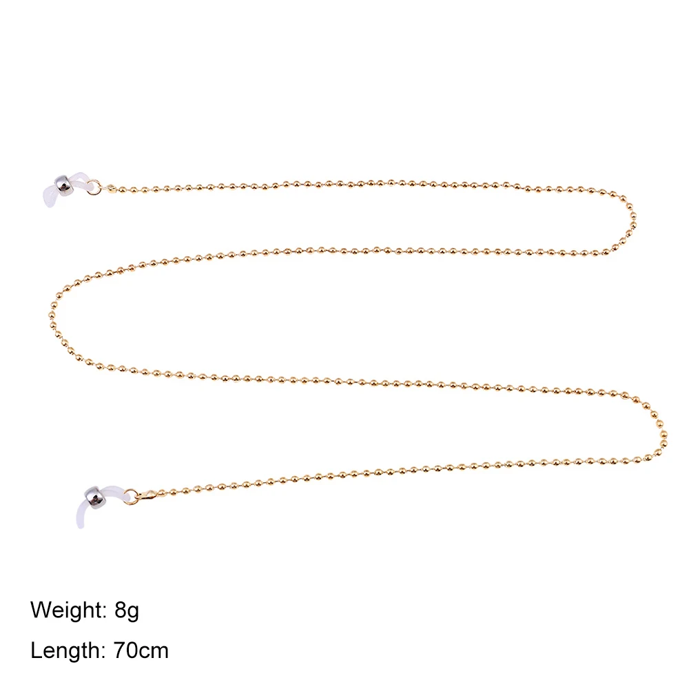1Pcs Eyeglasses Chains for Women Metal Sunglasses Reading Glasses Cords Vintage Glasses Holder Strap Lanyards Eyewear Necklace - Цвет: Style 2