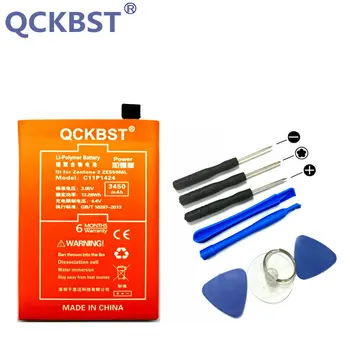 

QCKBST C11P1424 Battery for ASUS Zenfone 2 ZE551ML ZE550ML 5.5" Z00AD Z00ADB Z00A Z008D 3450mAh High Capacity Li-ion Batteries
