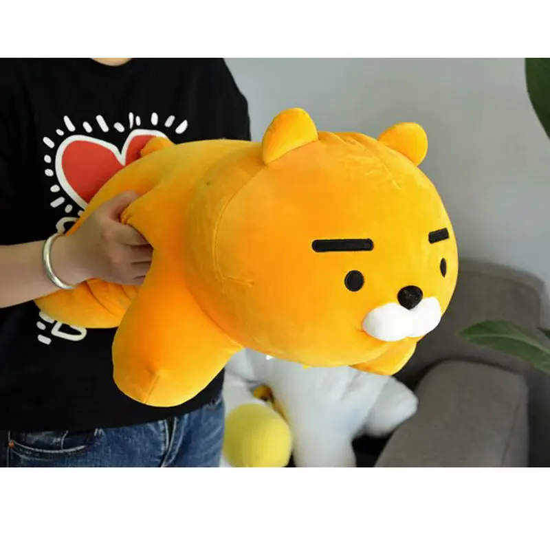 

1pc 21.5" Kakao Friends plush Stuffed Pillow Cartoon Anime Ryan Lion Super Soft Cocoa Cushion Swag Gifts for Children Baby girl
