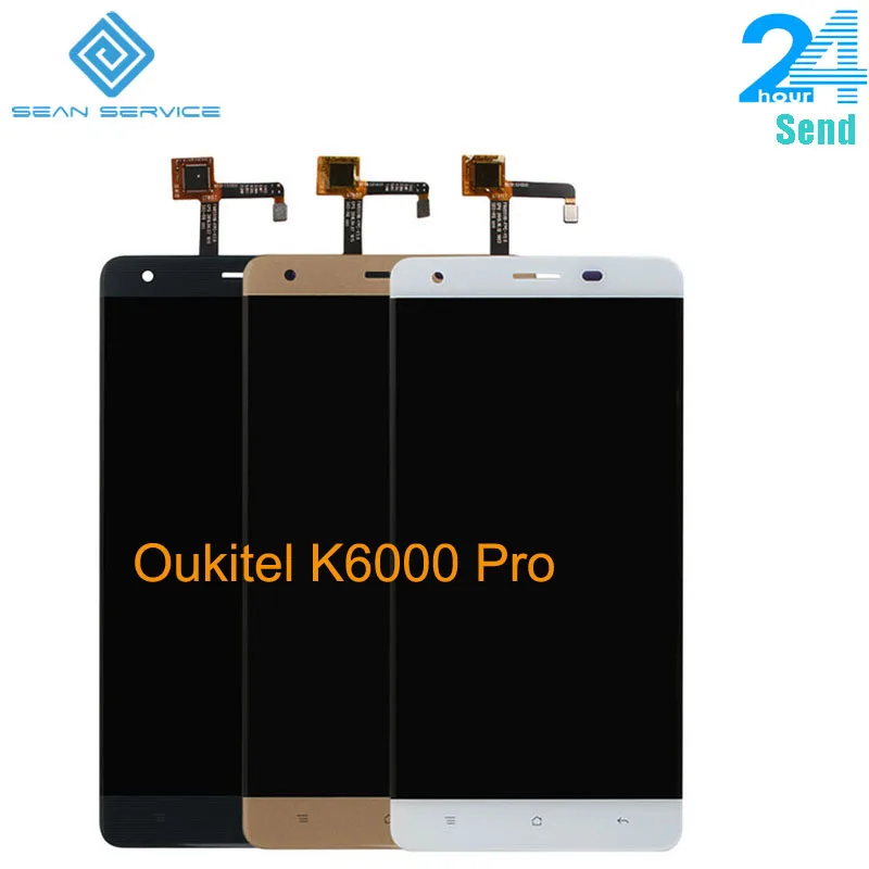 For Oukitel K6000 Pro LCD In Mobile Phone LCD Display And TP Touch Screen Digitizer Assembly