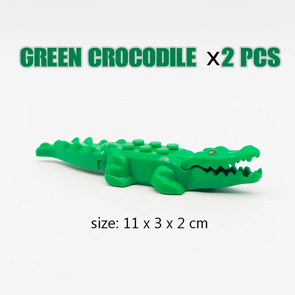 compatible legoed crocodile