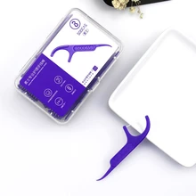 Xiaomi Soocare зубные Фосс палочки зубов зубочистки палка ухода за полостью рта и эргономичный дизайн, Управление по санитарному надзору за качеством пищевых продуктов и медикаментов тестирования пищевой 50 шт./кор. на