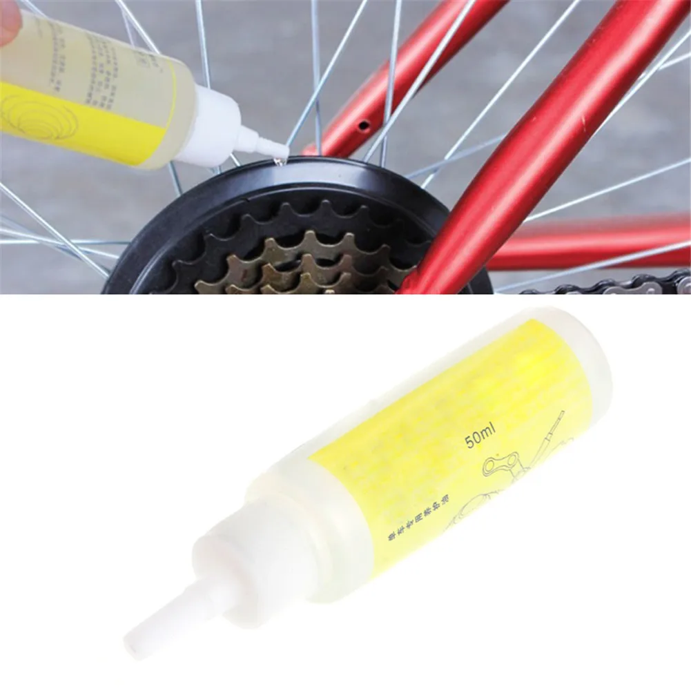 Flash Deal 50ml Bicycle Chain Lube Lubricating Oil Cycling Cleaner Lubricant Bike Clean And Repair Tools Bicycle Accessories 11