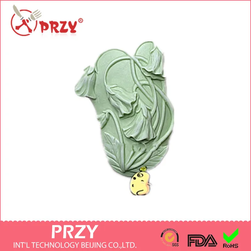 

3d Morning Glory modelling silicon 3D soap mold Cake decoration mold Cake mold manual Handmade soap mold aroma stone moulds