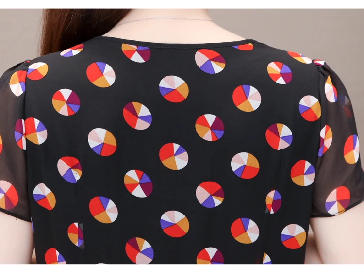 Женские летние с принтом, большие размеры, L-5XL, XXL, XXXL, 3XL, XXXXL, 4XL, тонкие повседневные пляжные вечерние платья для офиса