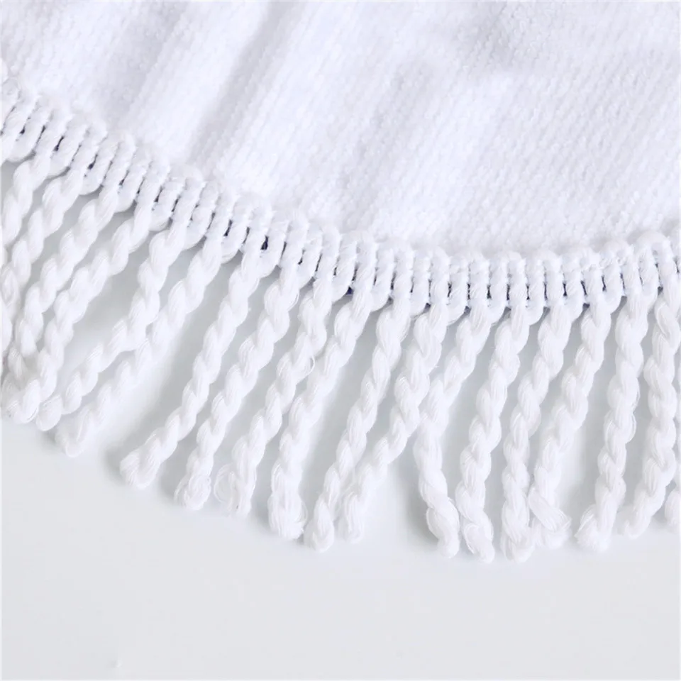 Blesslive Стрекоза круглое пляжное полотенце простое белое полотенце большое для взрослых зеленые розовые крылья Toalla стильный мат с кисточкой 150 см